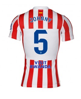 Günstige Atletico Madrid Johnny Cardoso #5 Heimtrikot 2025-26 Kurzarm